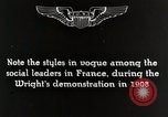 Image of Wright brothers demonstrate their plane Le Mans France, 1908, second 11 stock footage video 65675027436