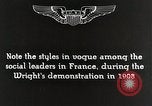 Image of Wright brothers demonstrate their plane Le Mans France, 1908, second 13 stock footage video 65675027436