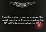 Image of Wright brothers demonstrate their plane Le Mans France, 1908, second 14 stock footage video 65675027436