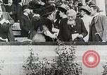 Image of Wright brothers demonstrate their plane Le Mans France, 1908, second 45 stock footage video 65675027436