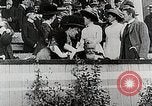 Image of Wright brothers demonstrate their plane Le Mans France, 1908, second 46 stock footage video 65675027436