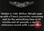 Image of Wright brothers demonstrate their plane Le Mans France, 1908, second 52 stock footage video 65675027436