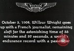 Image of Wright brothers demonstrate their plane Le Mans France, 1908, second 53 stock footage video 65675027436