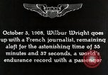 Image of Wright brothers demonstrate their plane Le Mans France, 1908, second 57 stock footage video 65675027436