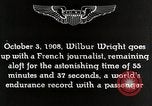 Image of Wright brothers demonstrate their plane Le Mans France, 1908, second 59 stock footage video 65675027436