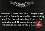 Image of Wright brothers demonstrate their plane Le Mans France, 1908, second 61 stock footage video 65675027436