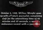 Image of Wright brothers demonstrate their plane Le Mans France, 1908, second 62 stock footage video 65675027436