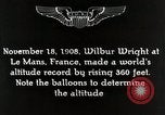 Image Wilbur Wright Le Mans en France, 1942, de la seconde 12 séquences d'archives historiques vidéo 65675027438