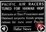Image Dole Air Race de Californie à Hawaï California United States USA, 1927, de la seconde 1 séquences d'archives historiques vidéo 65675027439