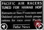 Image Dole Air Race de Californie à Hawaï California United States USA, 1927, de la seconde 3 séquences d'archives historiques vidéo 65675027439