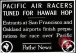 Image Dole Air Race de Californie à Hawaï California United States USA, 1927, de la seconde 4 séquences d'archives historiques vidéo 65675027439