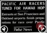 Image Dole Air Race de Californie à Hawaï California United States USA, 1927, de la seconde 6 séquences d'archives historiques vidéo 65675027439