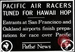 Image Dole Air Race de Californie à Hawaï California United States USA, 1927, de la seconde 8 séquences d'archives historiques vidéo 65675027439