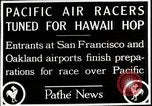Image Dole Air Race de Californie à Hawaï California United States USA, 1927, de la seconde 12 séquences d'archives historiques vidéo 65675027439