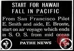 Image of pilot Smith and navigator Bronte Oakland California United States USA, 1927, second 1 stock footage video 65675027440