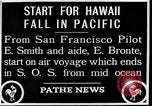 Image of pilot Smith and navigator Bronte Oakland California United States USA, 1927, second 5 stock footage video 65675027440