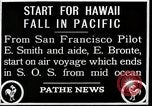 Image of pilot Smith and navigator Bronte Oakland California United States USA, 1927, second 6 stock footage video 65675027440