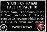 Image of pilot Smith and navigator Bronte Oakland California United States USA, 1927, second 8 stock footage video 65675027440