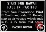Image of pilot Smith and navigator Bronte Oakland California United States USA, 1927, second 10 stock footage video 65675027440