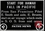 Image of pilot Smith and navigator Bronte Oakland California United States USA, 1927, second 11 stock footage video 65675027440