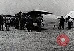Image of pilot Smith and navigator Bronte Oakland California United States USA, 1927, second 17 stock footage video 65675027440