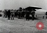 Image of pilot Smith and navigator Bronte Oakland California United States USA, 1927, second 22 stock footage video 65675027440