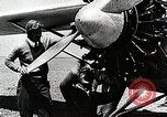Image of pilot Smith and navigator Bronte Oakland California United States USA, 1927, second 42 stock footage video 65675027440