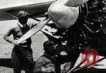 Image of pilot Smith and navigator Bronte Oakland California United States USA, 1927, second 43 stock footage video 65675027440