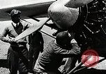 Image of pilot Smith and navigator Bronte Oakland California United States USA, 1927, second 47 stock footage video 65675027440