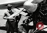 Image of pilot Smith and navigator Bronte Oakland California United States USA, 1927, second 49 stock footage video 65675027440