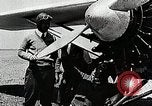 Image of pilot Smith and navigator Bronte Oakland California United States USA, 1927, second 50 stock footage video 65675027440