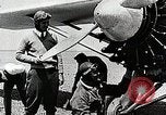 Image of pilot Smith and navigator Bronte Oakland California United States USA, 1927, second 52 stock footage video 65675027440