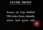 Image of pilot Smith and navigator Bronte Oakland California United States USA, 1927, second 61 stock footage video 65675027440