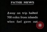 Image of pilot Smith and navigator Bronte Oakland California United States USA, 1927, second 62 stock footage video 65675027440