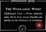 Image of Official start of the Dole Derby air race Oakland California USA, 1927, second 4 stock footage video 65675027441