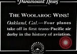 Image of Official start of the Dole Derby air race Oakland California USA, 1927, second 5 stock footage video 65675027441