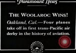 Image of Official start of the Dole Derby air race Oakland California USA, 1927, second 8 stock footage video 65675027441
