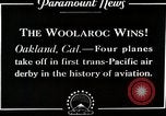 Image of Official start of the Dole Derby air race Oakland California USA, 1927, second 10 stock footage video 65675027441
