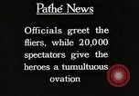 Image of 1927 Dole Derby Air Race Honolulu Hawaii USA, 1927, second 29 stock footage video 65675027442
