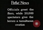 Image of 1927 Dole Derby Air Race Honolulu Hawaii USA, 1927, second 35 stock footage video 65675027442