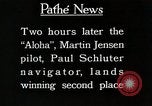 Image of 1927 Dole Derby Air Race Honolulu Hawaii USA, 1927, second 59 stock footage video 65675027442