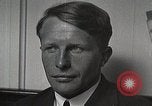 Image of Canadian Bush pilot Duke Schiller Quebec Canada, 1928, second 31 stock footage video 65675027450