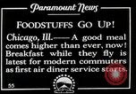 Image of flying restaurant plane called the Sky Diner Chicago Illinois USA, 1928, second 5 stock footage video 65675027452