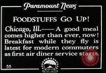 Image of flying restaurant plane called the Sky Diner Chicago Illinois USA, 1928, second 11 stock footage video 65675027452
