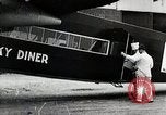 Image of flying restaurant plane called the Sky Diner Chicago Illinois USA, 1928, second 15 stock footage video 65675027452