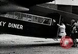 Image of flying restaurant plane called the Sky Diner Chicago Illinois USA, 1928, second 18 stock footage video 65675027452