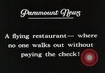 Image of flying restaurant plane called the Sky Diner Chicago Illinois USA, 1928, second 41 stock footage video 65675027452