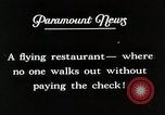 Image of flying restaurant plane called the Sky Diner Chicago Illinois USA, 1928, second 42 stock footage video 65675027452
