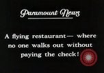 Image of flying restaurant plane called the Sky Diner Chicago Illinois USA, 1928, second 45 stock footage video 65675027452