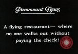 Image of flying restaurant plane called the Sky Diner Chicago Illinois USA, 1928, second 46 stock footage video 65675027452